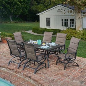 Fernandes Rectangular 6 Person 68 Long Dining Set