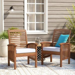 Diboll Rectangular 6 Person 55 Long Dining Set with Cushions