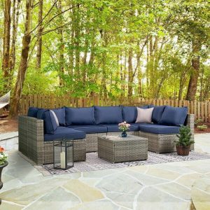 Liberta 6 Person Seating Group with Cushions