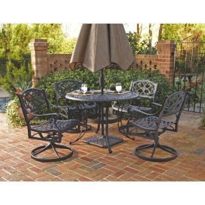 Ayleen Round 4 Person 42 Long Dining Set