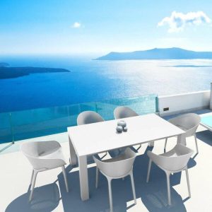 Farrah Rectangular 6 Person 70 Long Dining Set