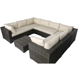 Amarantha 6 Person Seating Group with Cushions