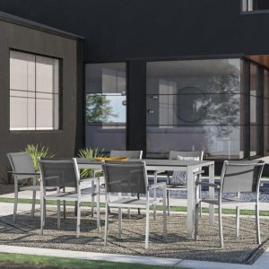 Rectangular 6 Person 71 Long Dining Set