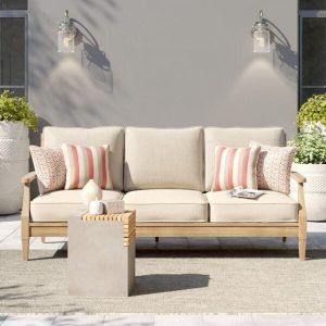Rella Solid Wood Seating Group with Cushions