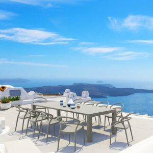 Gerome Rectangular 10 Person 102 Long Dining Set