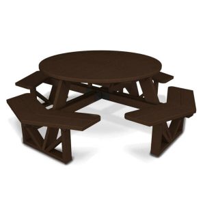 Park Round 89 Long Picnic Table