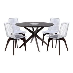 Bartolomeus 5 Piece Dining Set