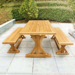 Baytown Rectangular 4 Person 78.75 Long Dining Set